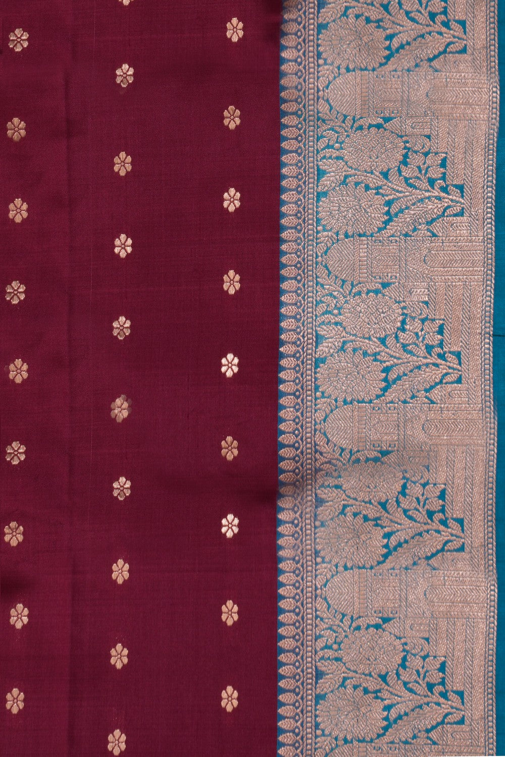 Banarasi Silk Violet Saree