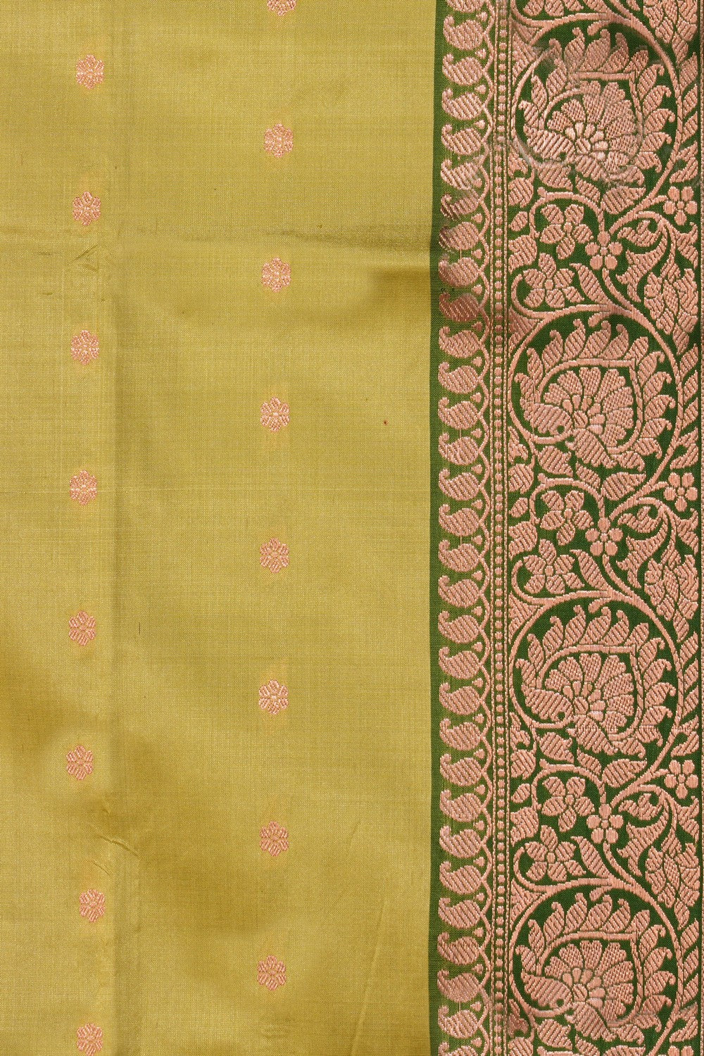 Banarasi Silk Spring Green Saree