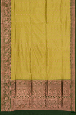 Image of Banarasi Silk Spring Green Saree