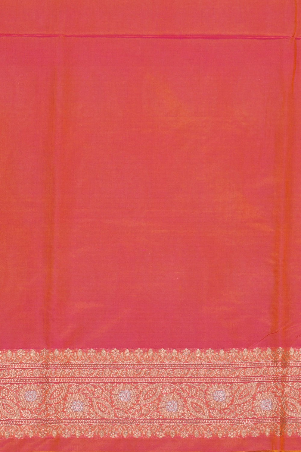 Banarasi Silk Brocade Peach Saree