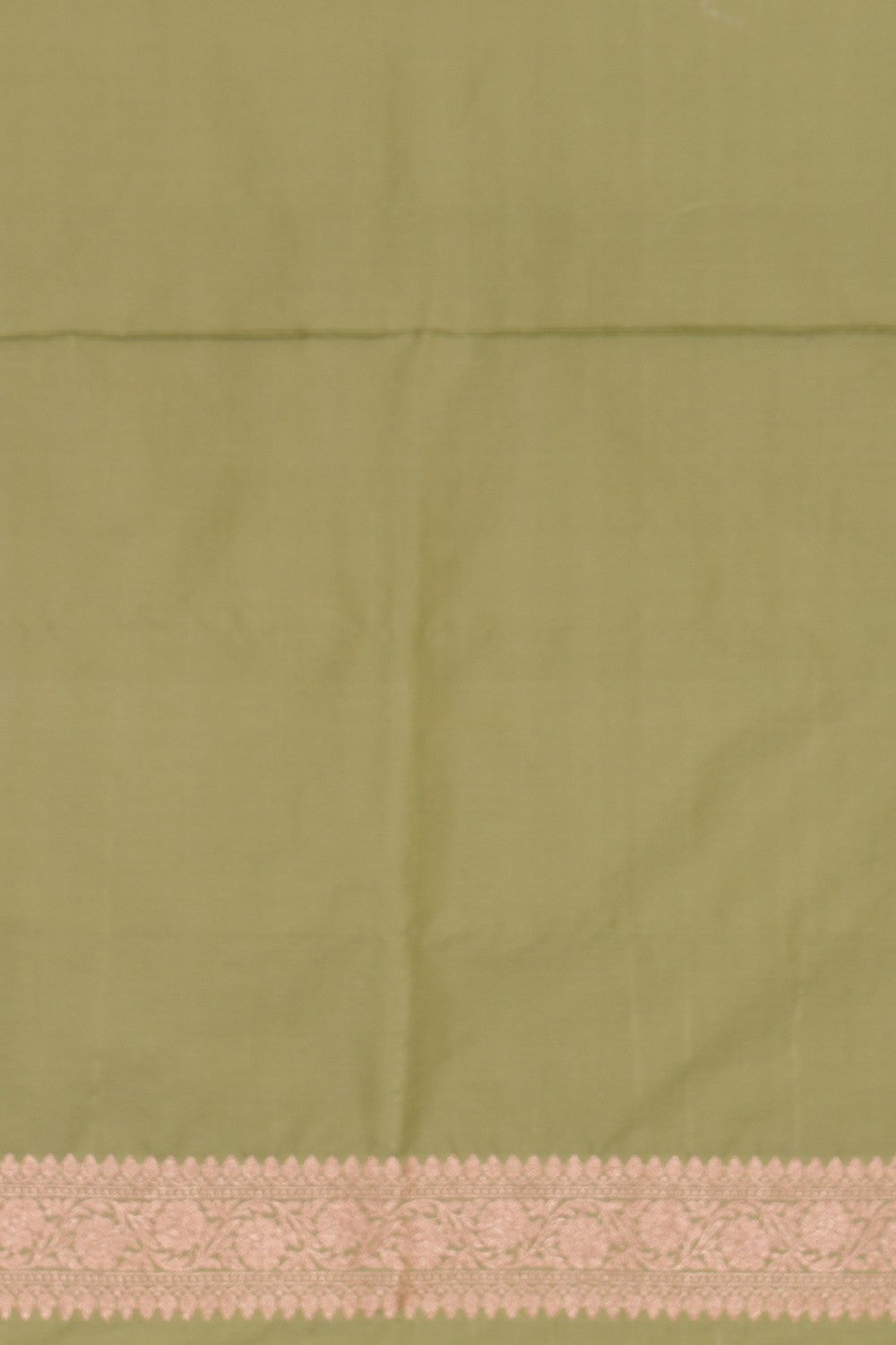 Banarasi Silk Brocade Sage Green Saree