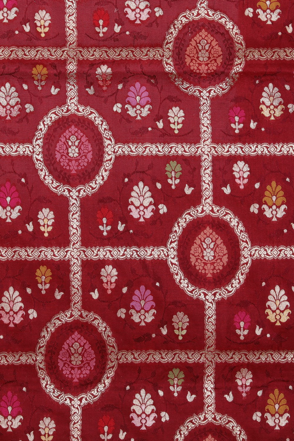 Banarasi Silk Maroon Saree