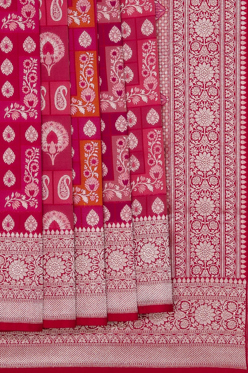 Banarasi Silk Pink Saree