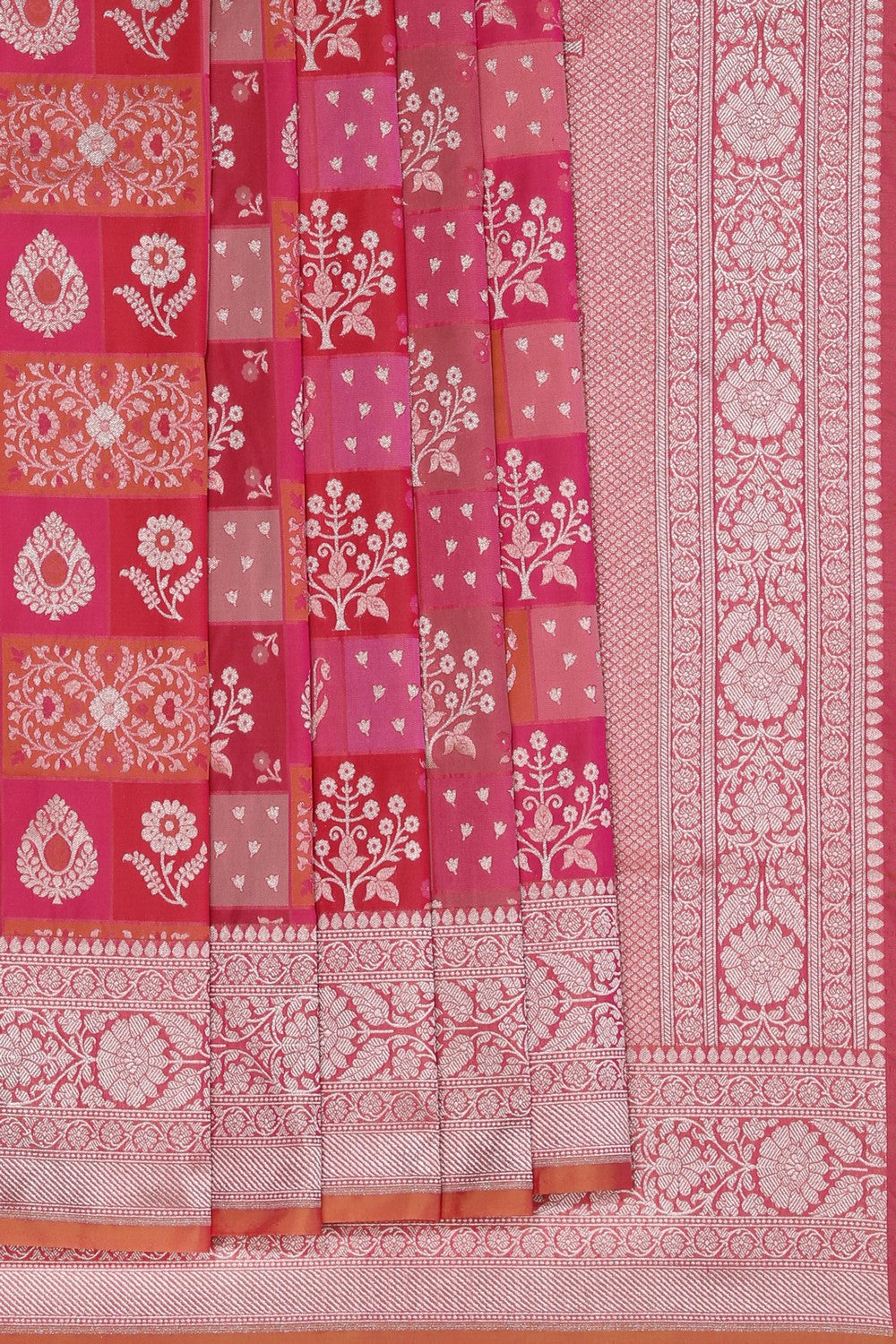 Banarasi Silk Pink Saree