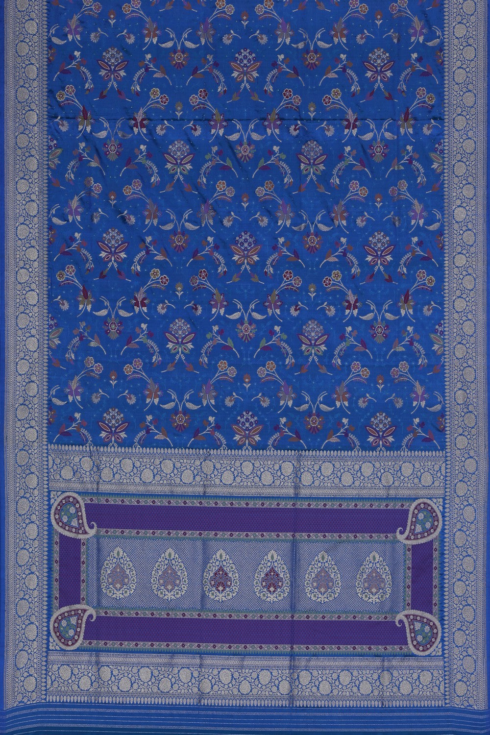 Banarasi Silk Blue Saree