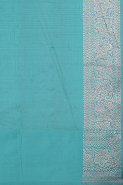 Image of Banarasi Silk Pastel Green Saree