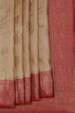 Image of Kosa Silk Handloom Banarasi Saree