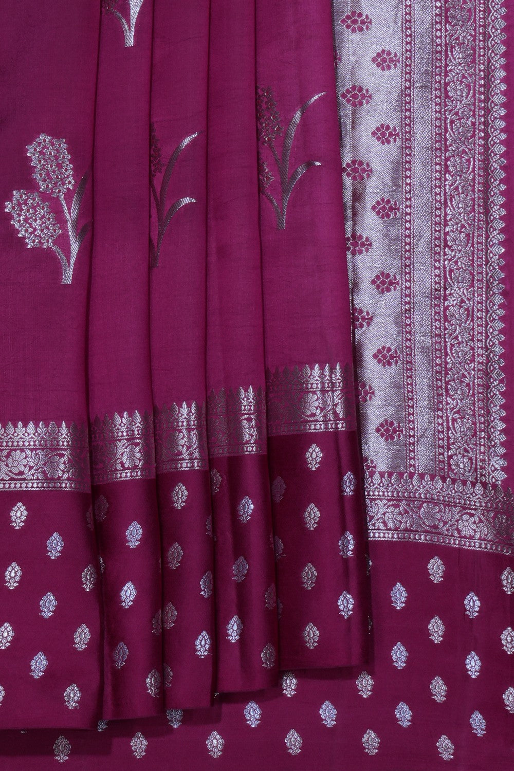 Banarasi Silk Pink Saree