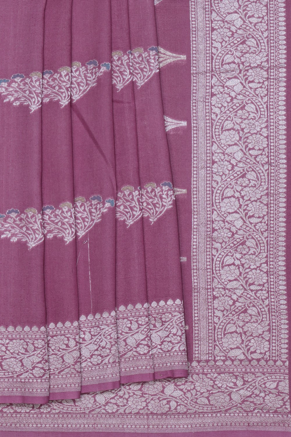 Pure Tussar Silk Handloom Banarasi Saree