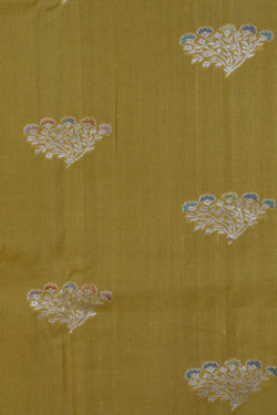 Image of Pure Tussar Silk Handloom Banarasi Saree