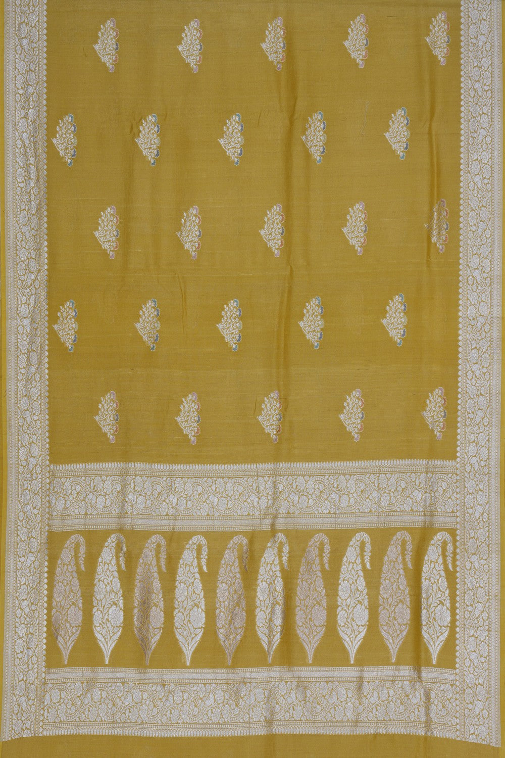 Pure Tussar Silk Handloom Banarasi Saree