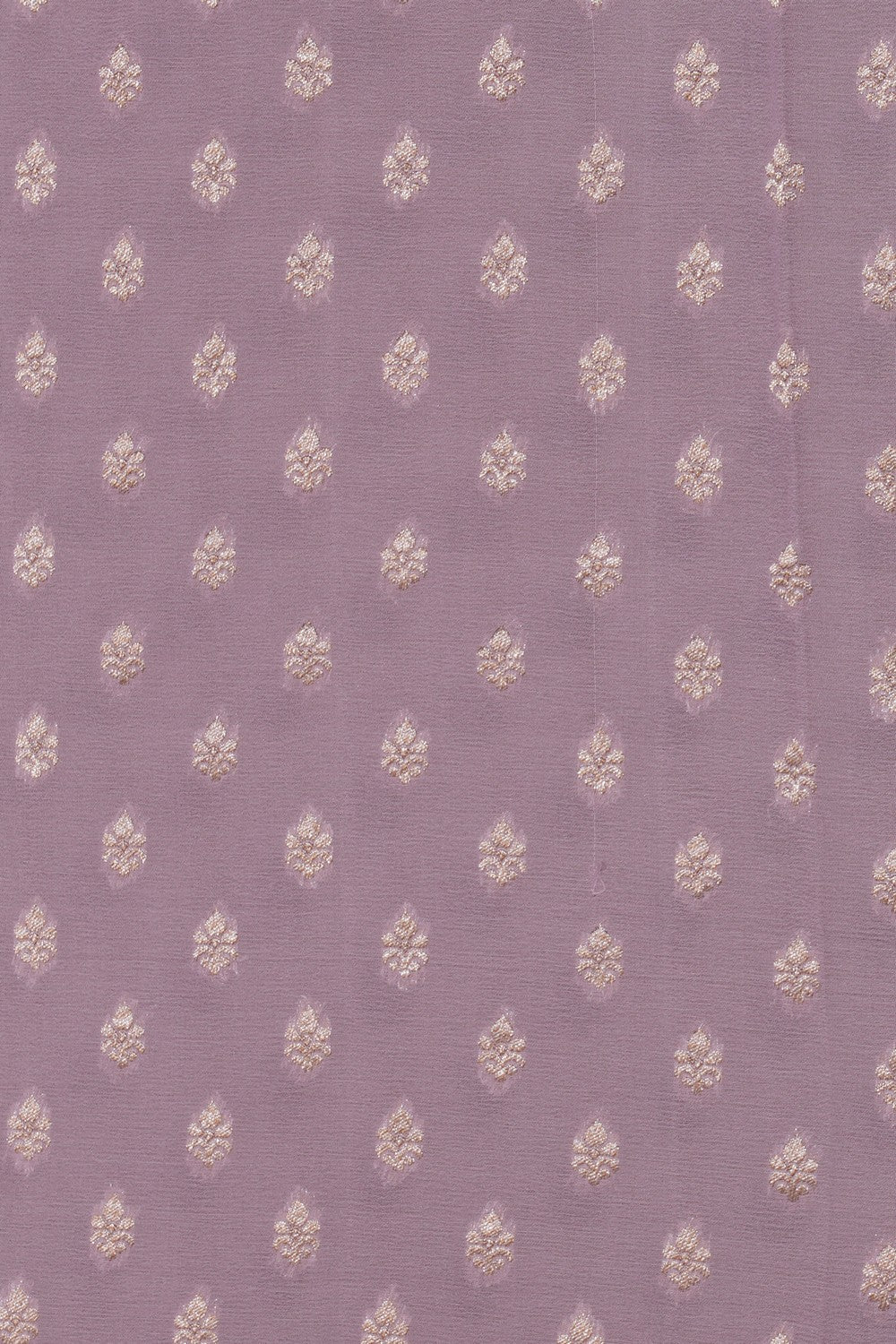 Banarasi Georgette Lavender Purple Saree