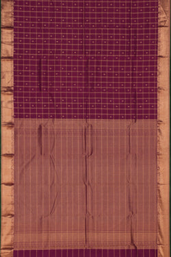 Image of South Silk Purple Saree