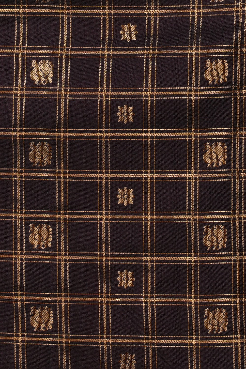 Image of South Silk Coffee Brown Saree