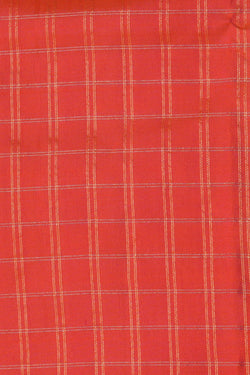 Image of South Silk Orange Saree