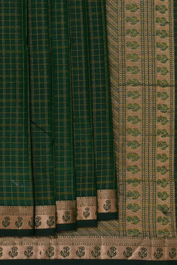 Image of South Silk Green Saree