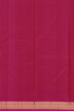 Image of South Silk Fuchsia-Pink Saree