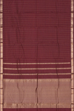 Image of South Silk Brown Saree