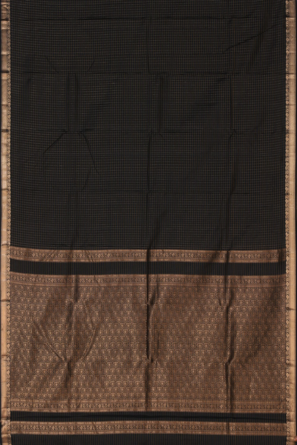 South Silk Black Saree