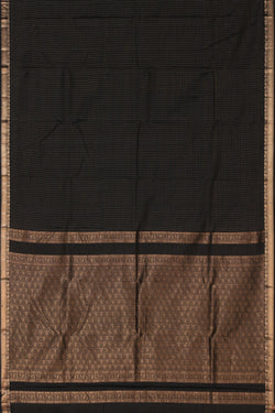 Image of South Silk Black Saree