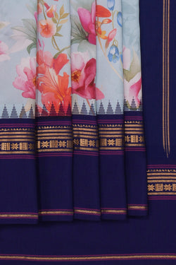 Image of Pichwai Printed Silk Saree