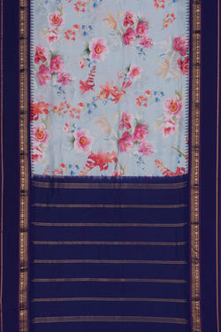 Image of Pichwai Printed Silk Saree