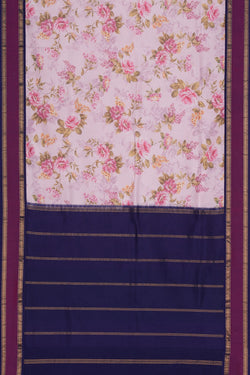 Image of Pichwai Printed Silk Saree