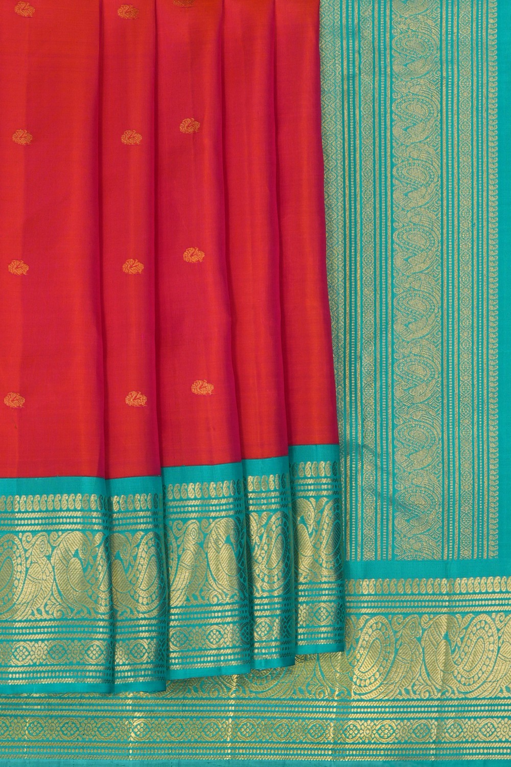 Image of Kanchipattu Fuchsia Pink Saree