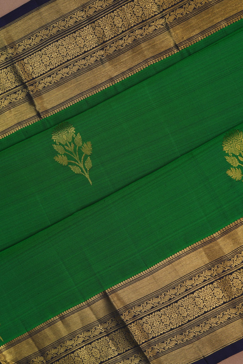 Image of Arani Silk Green Saree