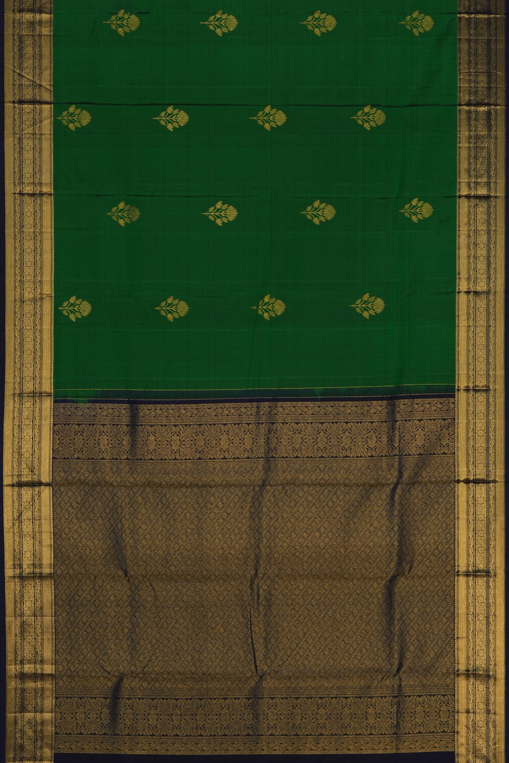 Image of Arani Silk Green Saree