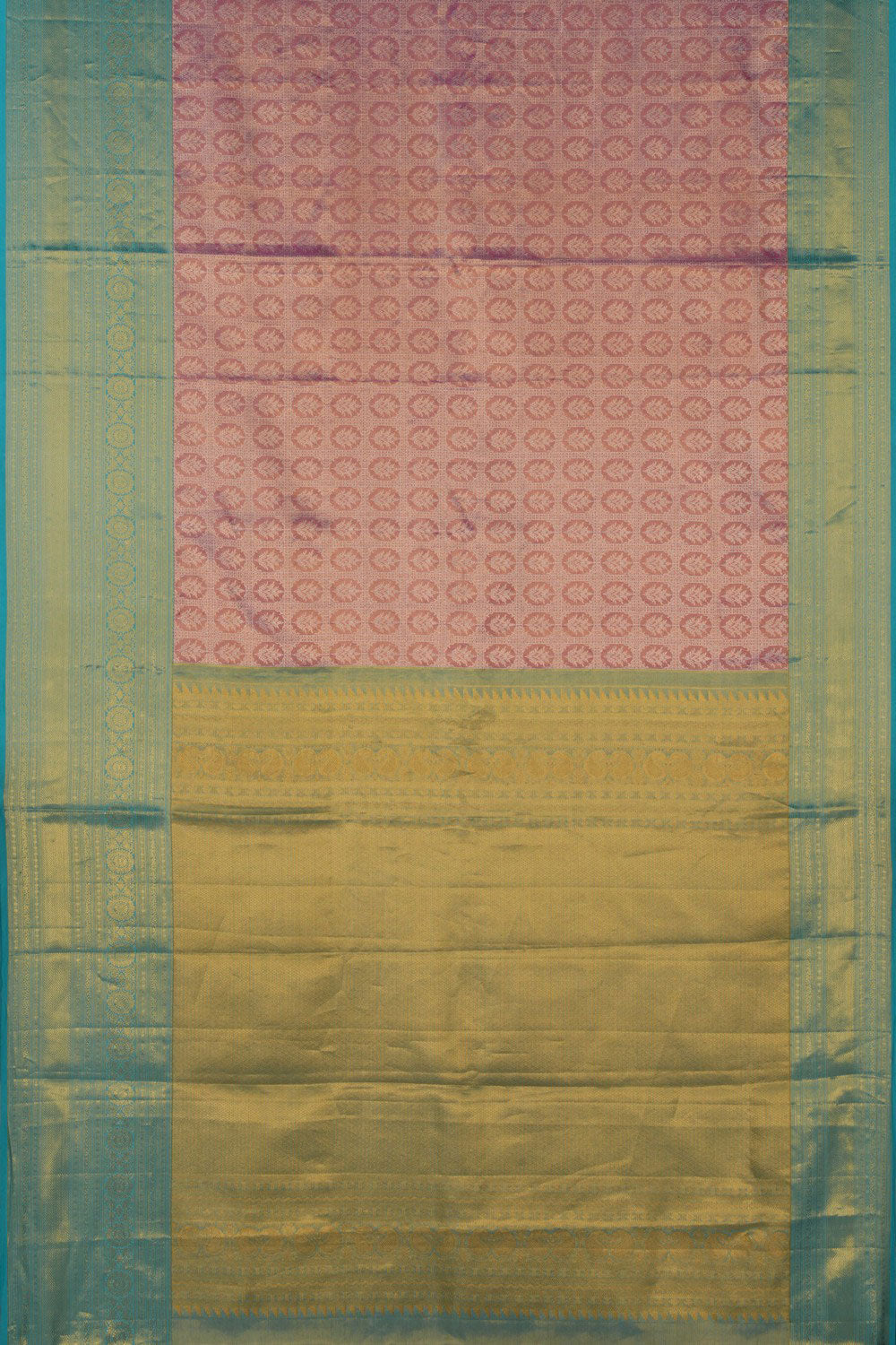 Image of Kanchipattu Brocade Pink Saree