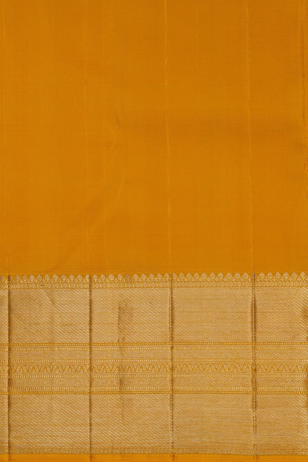 Image of Kanchipattu Brocade Yellow Saree