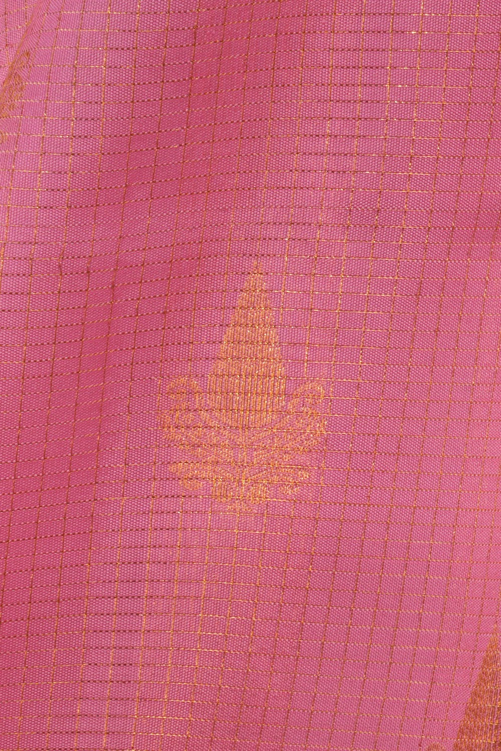 Kanchipattu Brocade Lotus Pink Saree