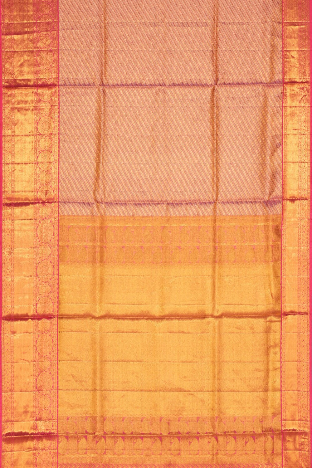 Kanchipattu Tissue Brocade Pink Saree