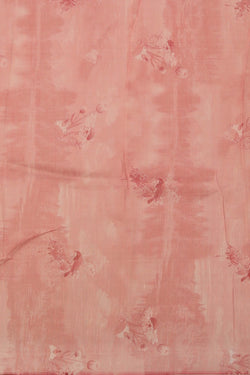 Image of A Floral Print Linen Sare
