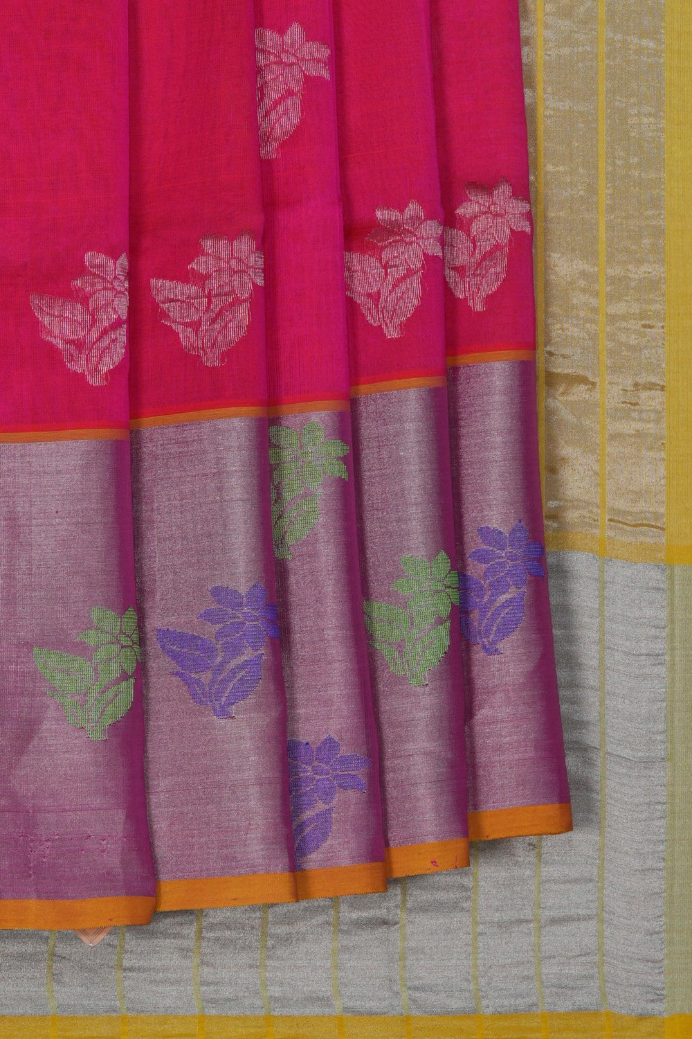 Image of South Silk Pink Saree