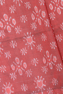 Image of Sambalpuri Silk Onion Pink Saree