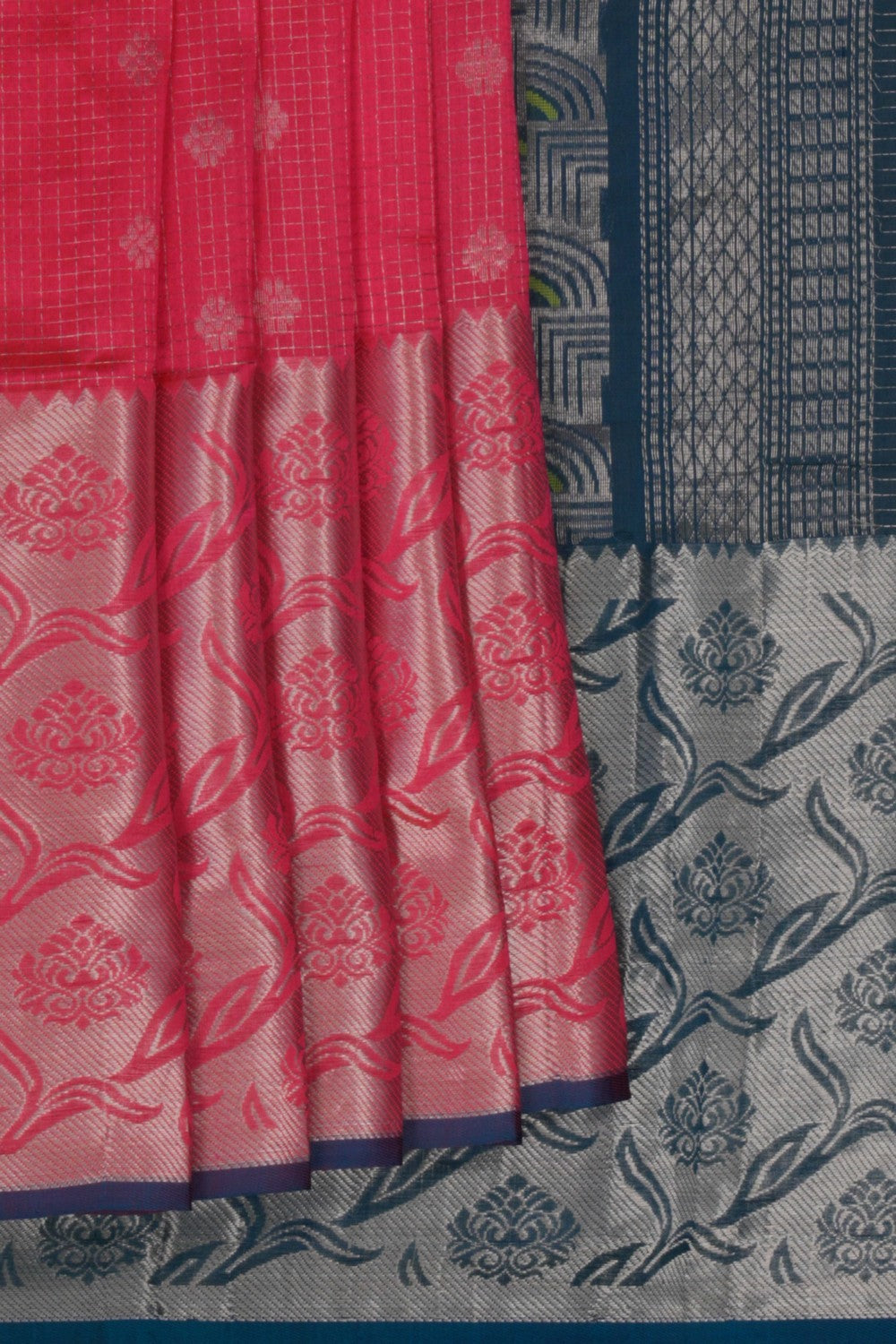 Uppada Silk Pink Saree
