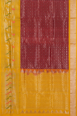 Image of Kuppadam Maroon Saree