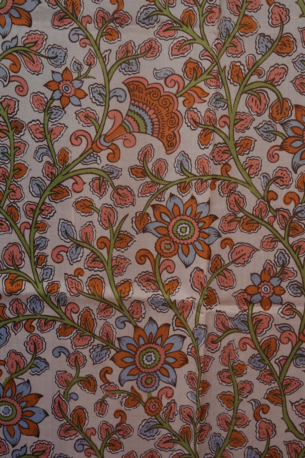 Image of Kalamkari Painting Saree