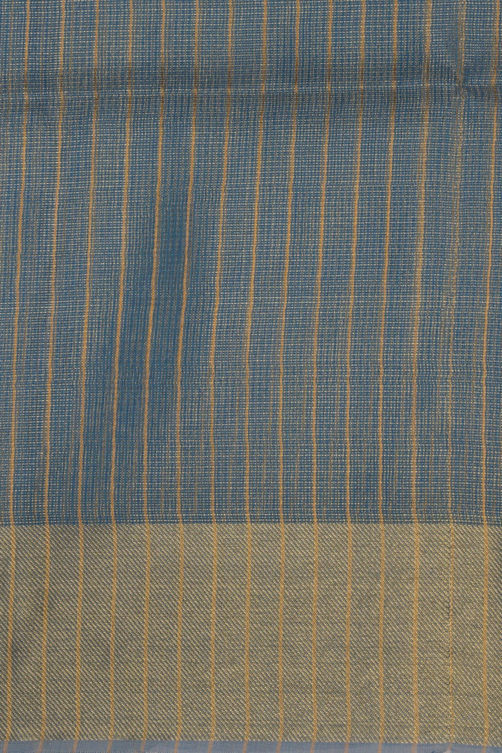 Tissue Silk Smoky Blue Saree