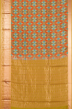 Image of Contemporary Style Printed Saree