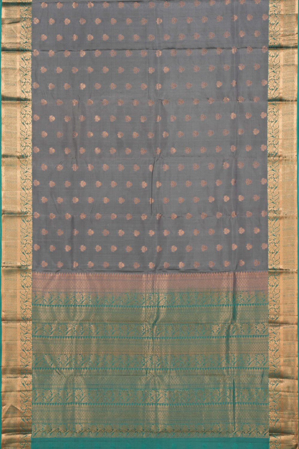 Image of South Silk Grey Saree