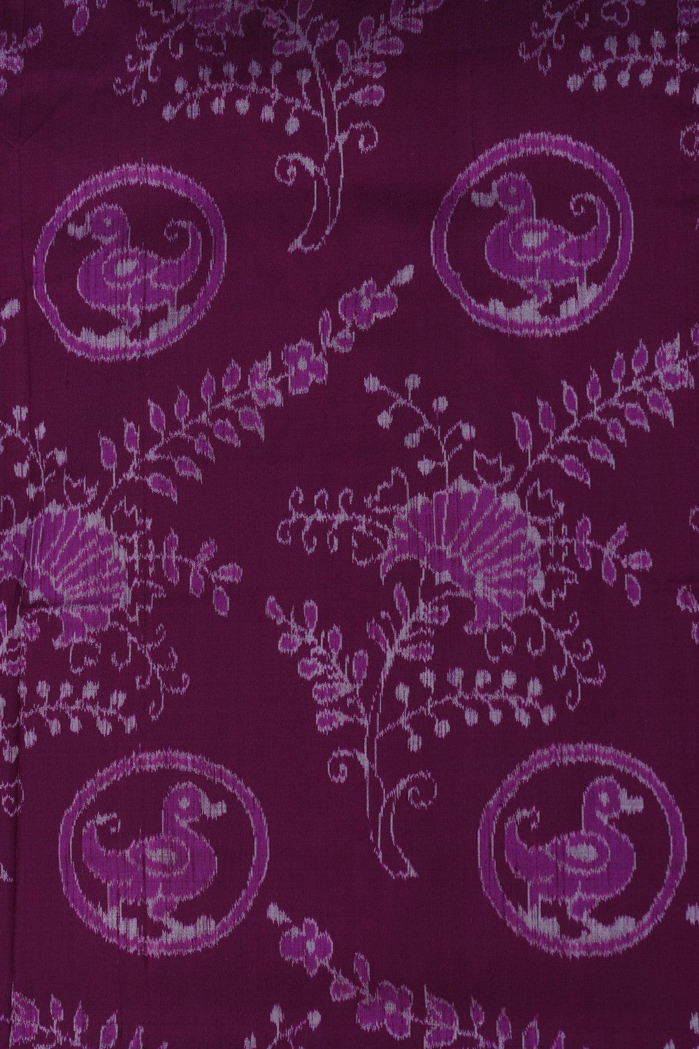 Image of Sambalpuri Silk Purple Saree