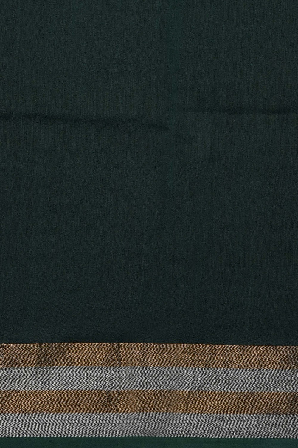 Image of Green Chanderi Silk Cotton Saree