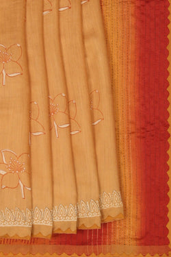 Image of A Beautiful Munga Cotton Silk Saree
