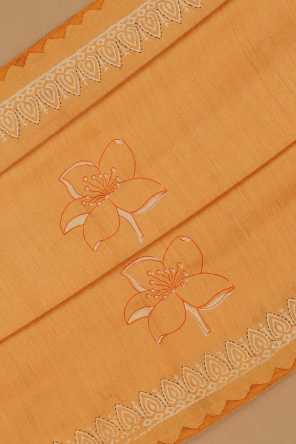 Image of A Beautiful Munga Cotton Silk Saree