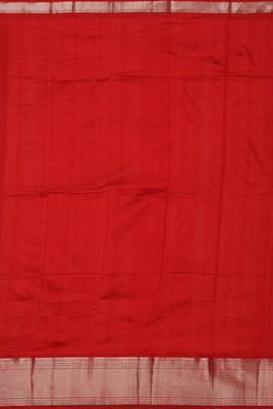 Collection of Mangalgiri-Silk Peach Saree in a gallery layout