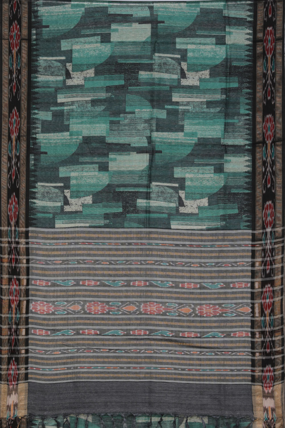 Image of Gorgeous Green Saree