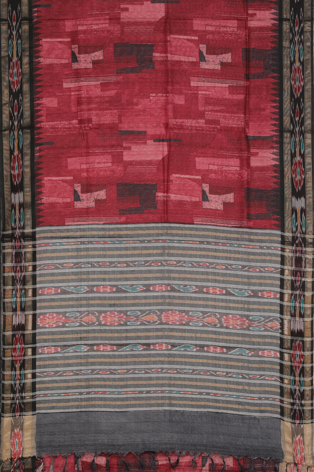 Image of Gorgeous Plum-Pink Saree